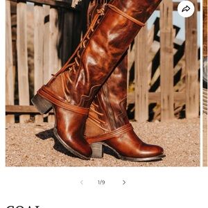 Cognac Freebird Boots